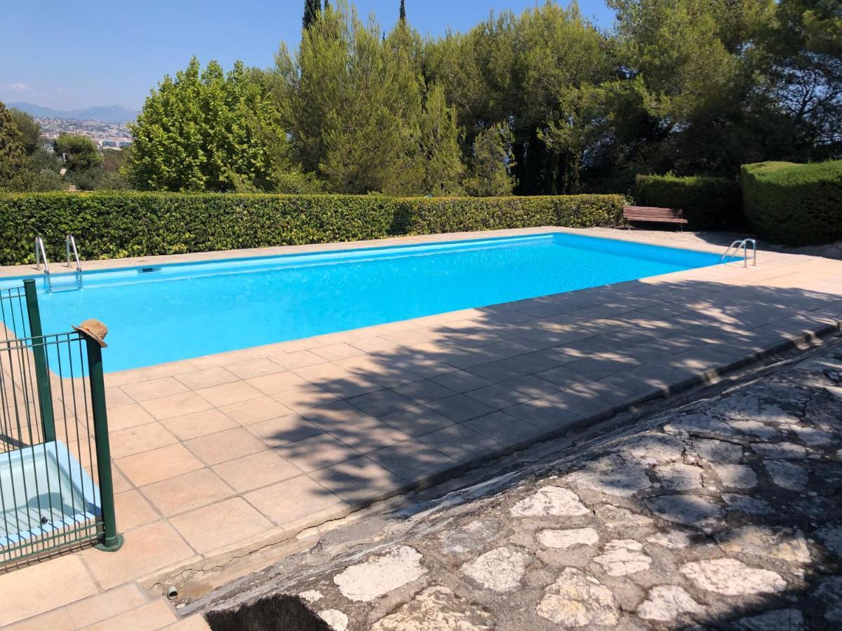Beau studio calme proche de la mer piscine tennis Villeneuve-Loubet Extérieur photo